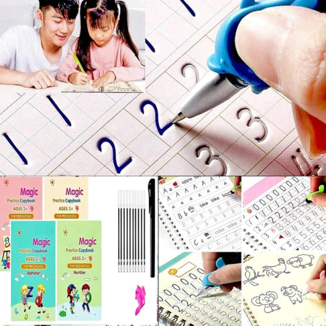 Cuaderno mágico de escritura para Niños 4und